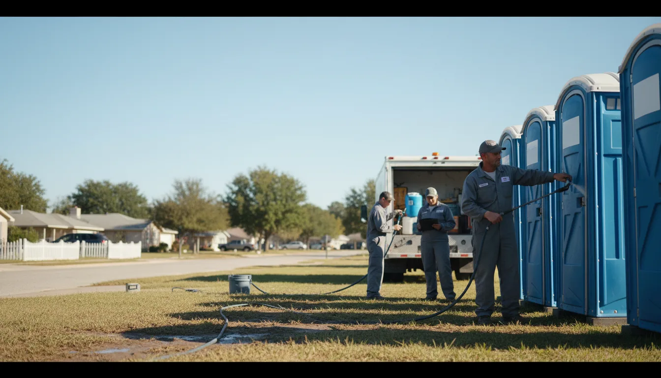 Long-Term Portable Toilet Rental in Crawfordsville, IA near me